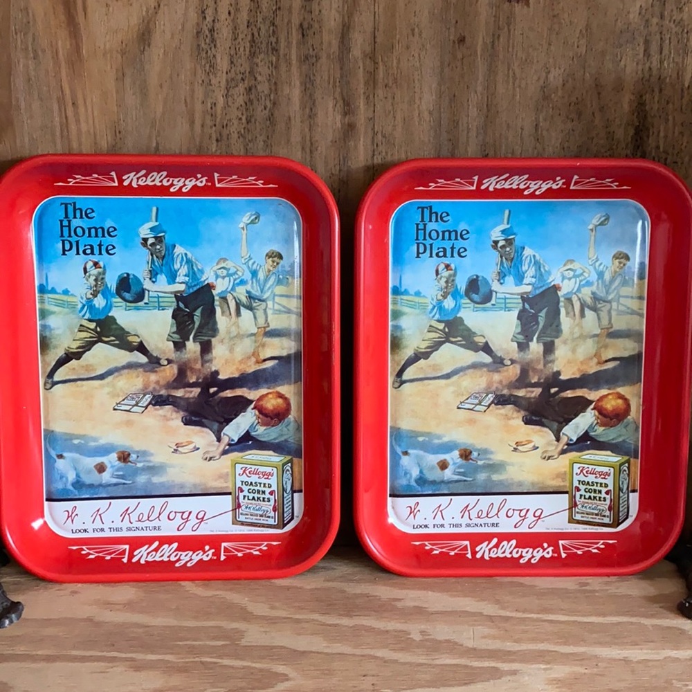 Kellogg’s vintage trays